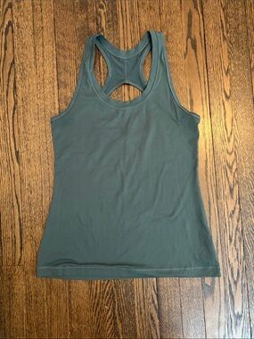 Athleta Small - Women’s Racerback Tank Top - Olive Green